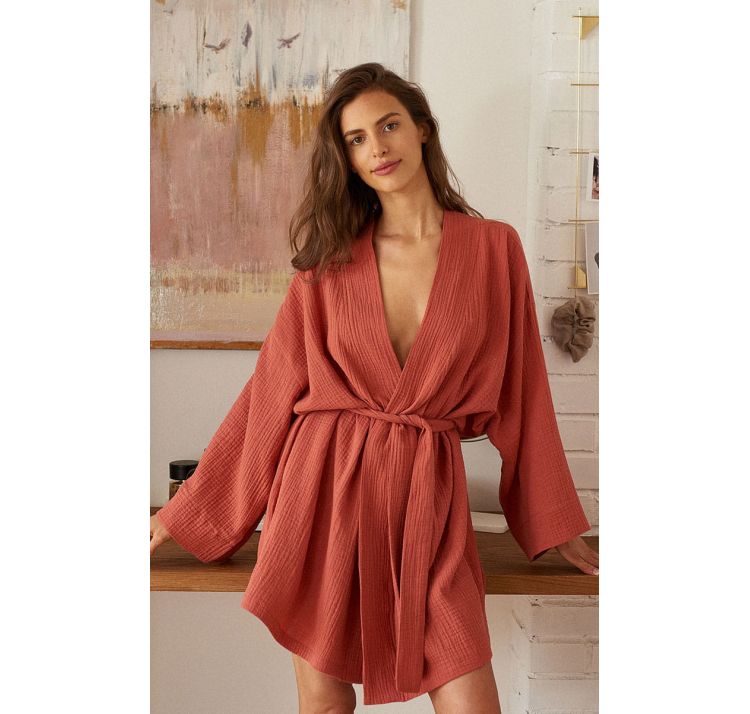 SLEEPLESS IN WARSAW kimono dress