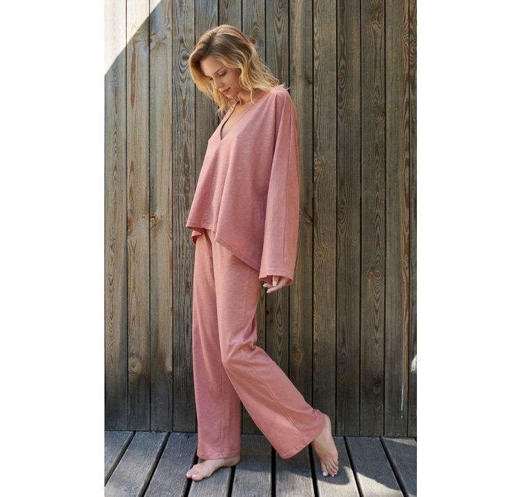 SLEEPLESS IN WARSAW piŻama kimono long