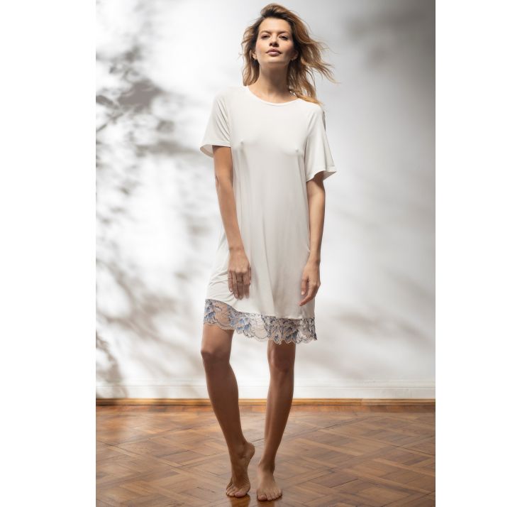 VANILLA koszula nocna z koronkowymi plecami