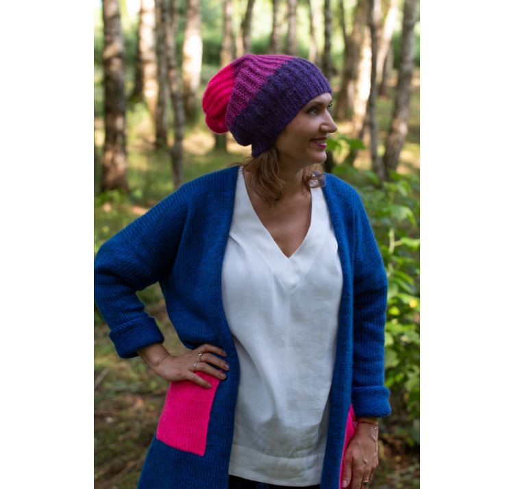 YOU BY TOKARSKA miĘkka czapka ze ŚciĄgaczem