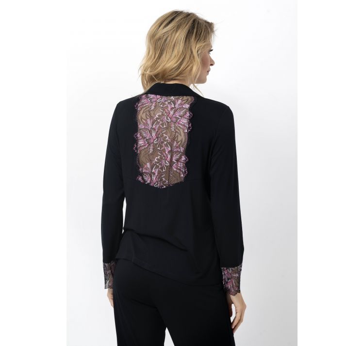 VANILLA piŻama na guziki z dŁugimi spodniami