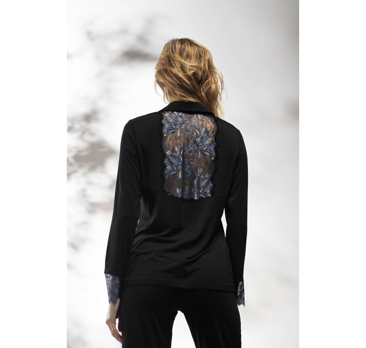 VANILLA piŻama na guziki z dŁugimi spodniami