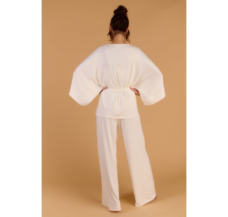 ENDORFINELLA stephanie kimono z micromodalu ecru