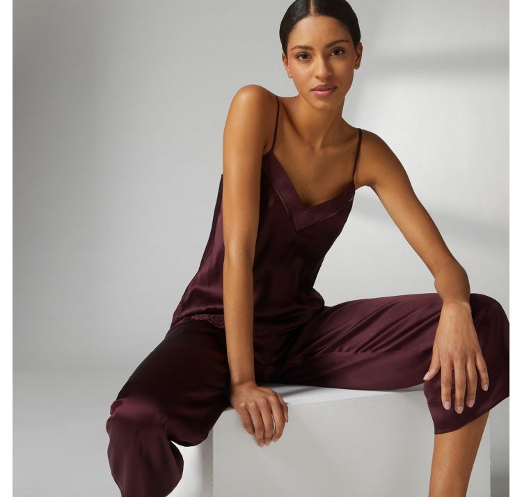 SIMONE PERELE dream jedwabne spodnie