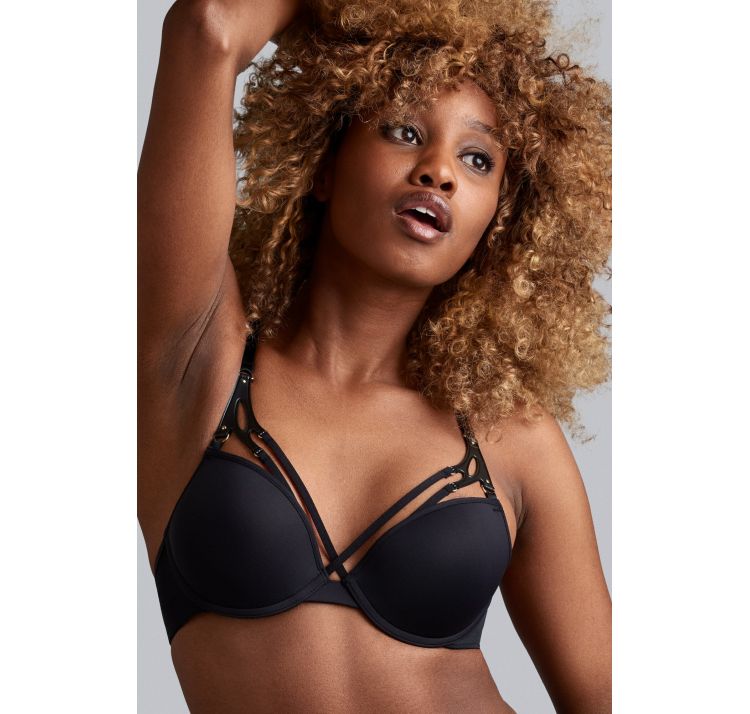 MARLIES DEKKERS sheildmaiden biustonosz push up gŁadki