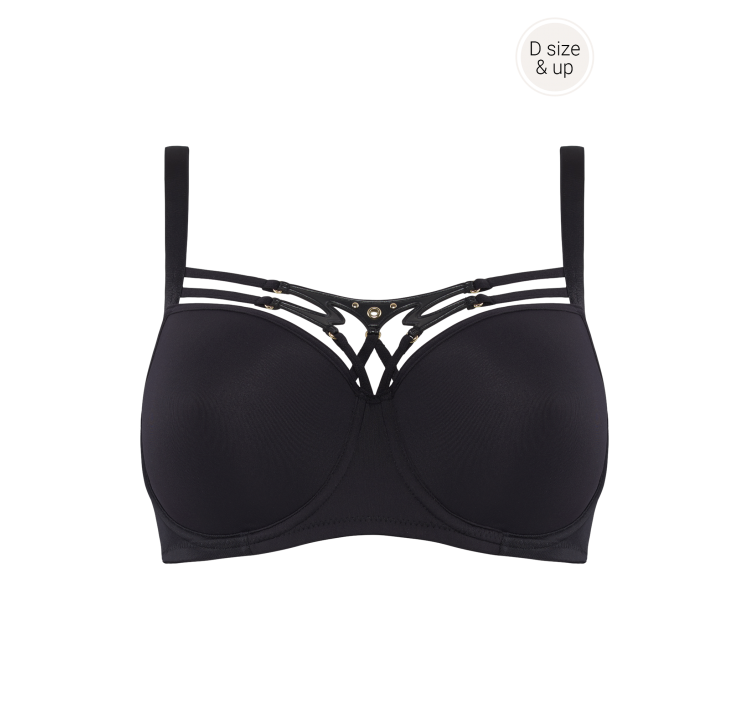 MARLIES DEKKERS sheildmaiden usztywniany biustonosz balkonetka