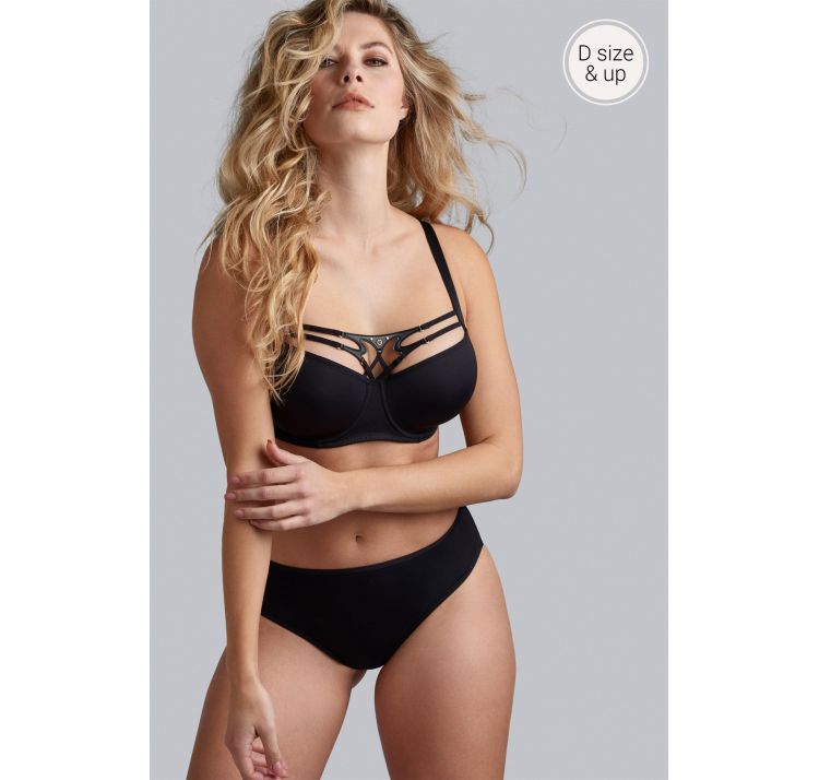 MARLIES DEKKERS sheildmaiden usztywniany biustonosz balkonetka