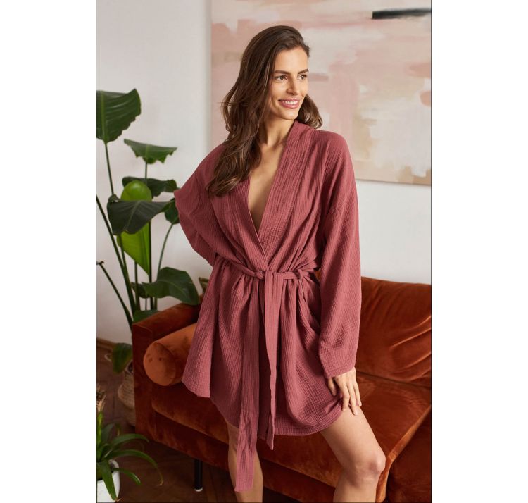 SLEEPLESS IN WARSAW kimono dress
