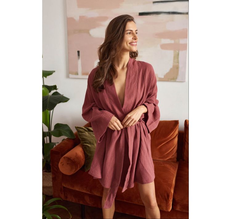 SLEEPLESS IN WARSAW kimono dress