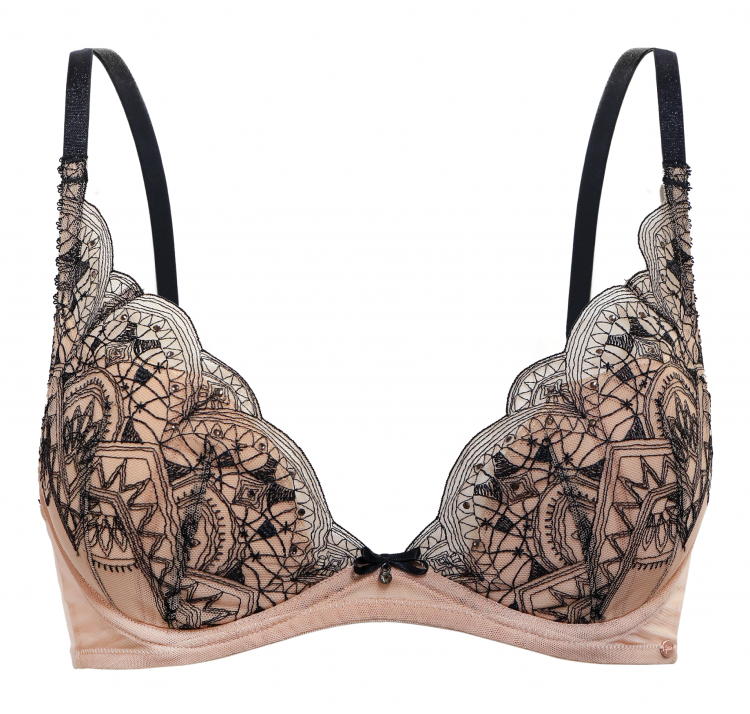 GOSSARD vip henna high apex plunge bra
