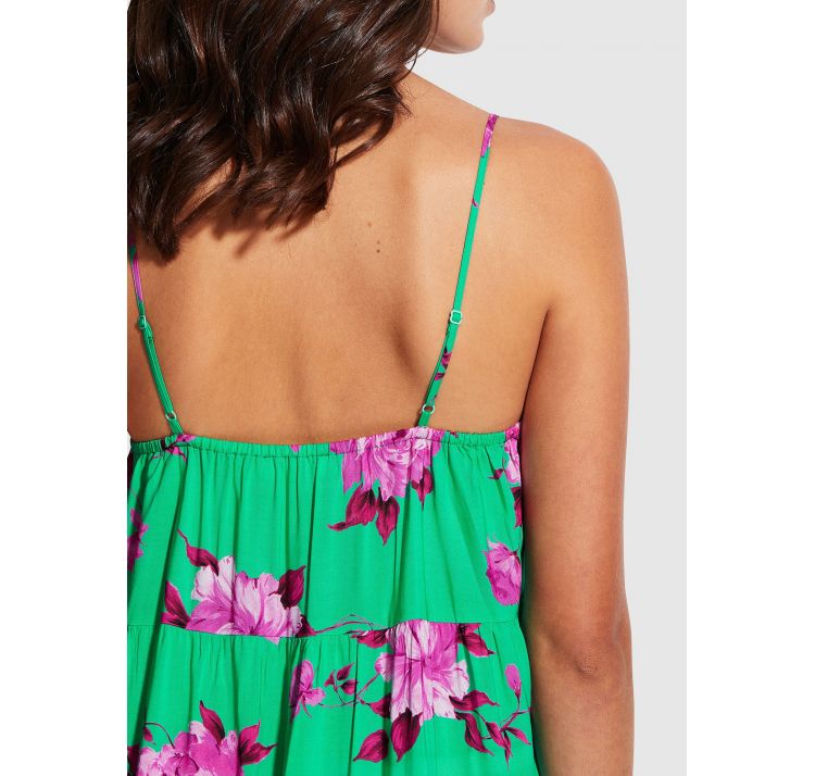 SEAFOLLY full bloom letnia sukienka na ramiĄczkach