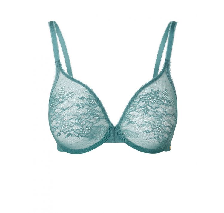 GOSSARD glossies lace sheer bra