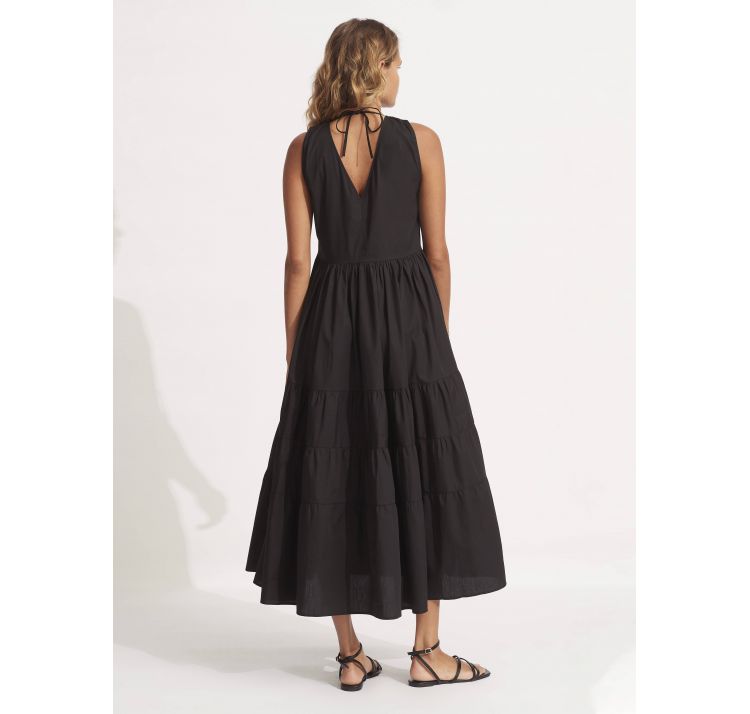 SEAFOLLY cotton poplin maxi dress