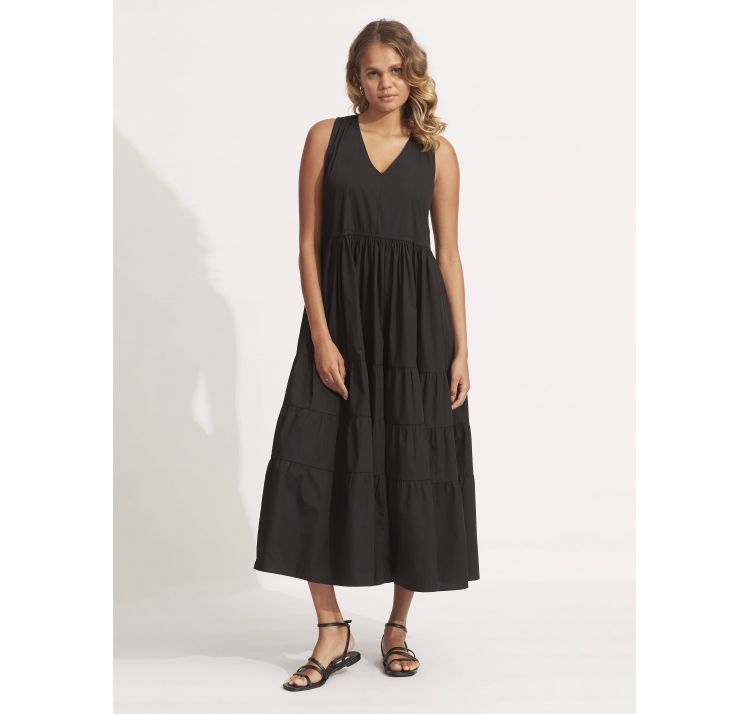 SEAFOLLY cotton poplin maxi dress
