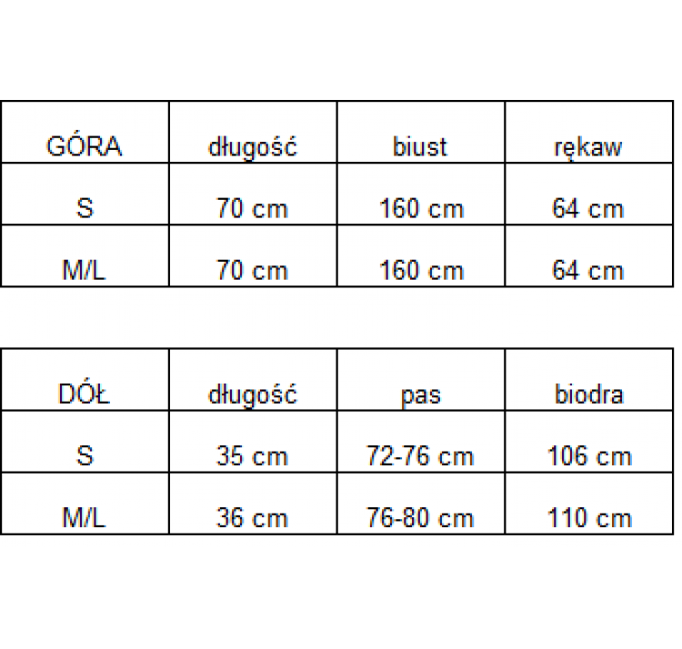 SLEEPLESS IN WARSAW piŻama kimono short