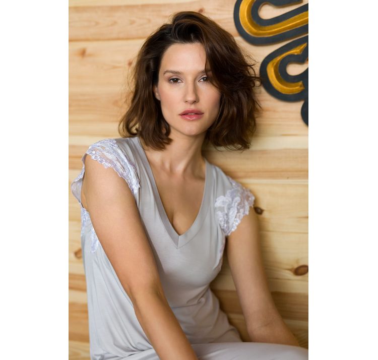 COEMI joana koszula nocna za kolano - 110cm