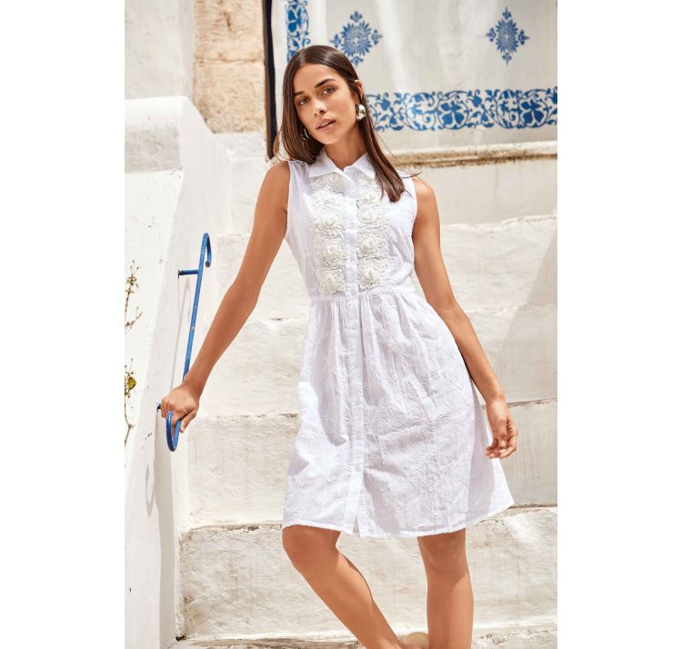 ICONIQUE elsa letnia sukienka bez rĘkawÓw