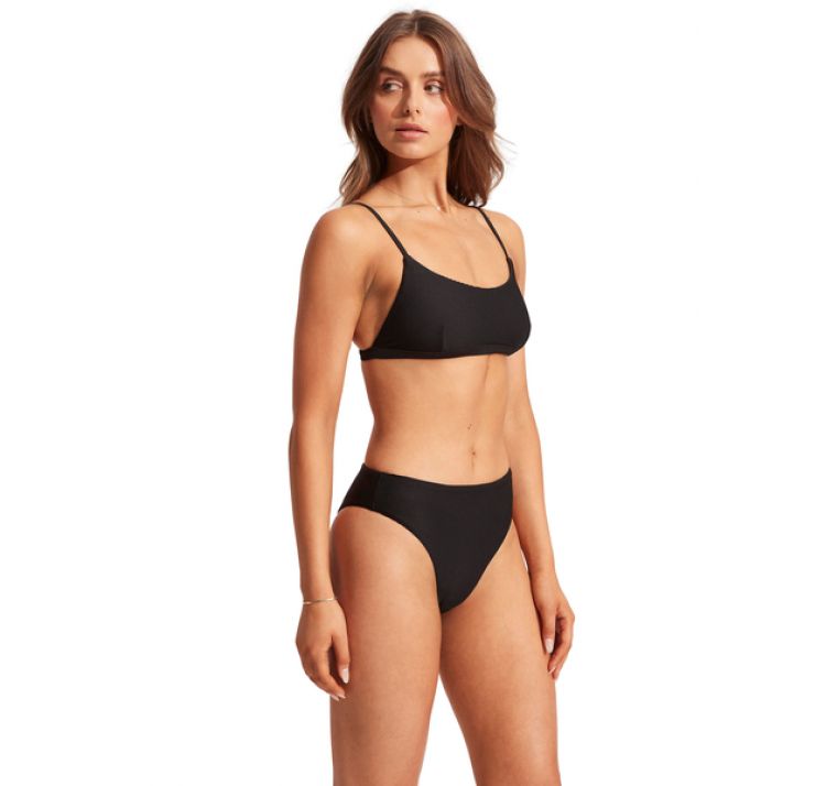 SEAFOLLY essentials gÓra od bikini braletka czarna