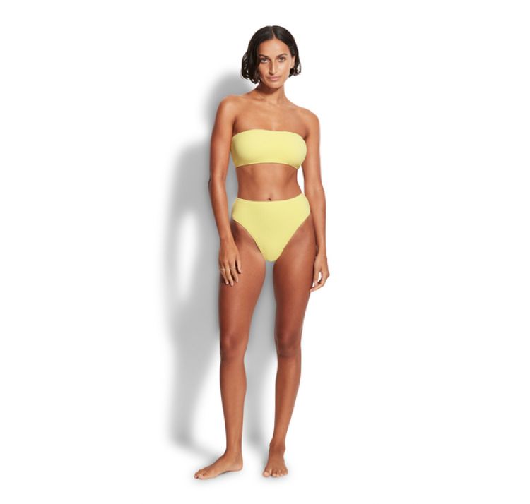 SEAFOLLY sea dive wyciĘty dÓŁ od bikini z wysokim stanem