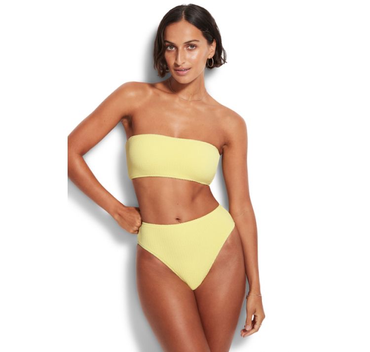 SEAFOLLY sea dive wyciĘty dÓŁ od bikini z wysokim stanem