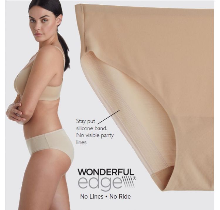 NAOMI&NICOLE clean finish microfiber hipster - klasyczne bezszwowe majtki