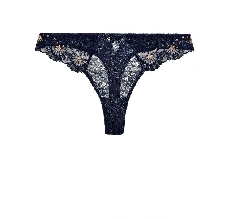 AUBADE PARIS art of ink koronkowe stringi