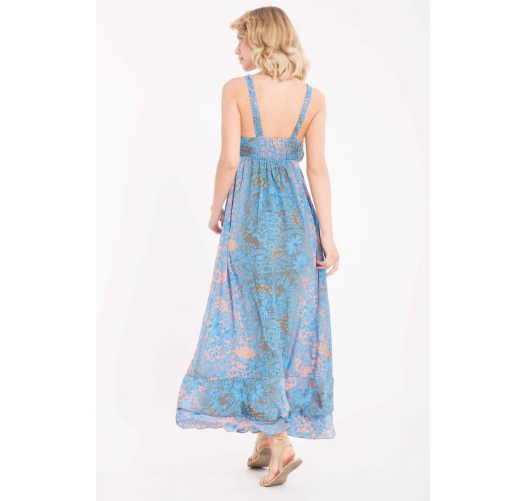 ICONIQUE lidia letnia maxi sukienka na ramiĄczkach