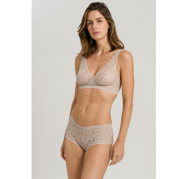 HANRO moments koronkowy biustonosz bez fiszbin