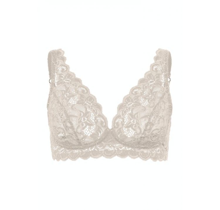 HANRO moments koronkowy biustonosz bez fiszbin