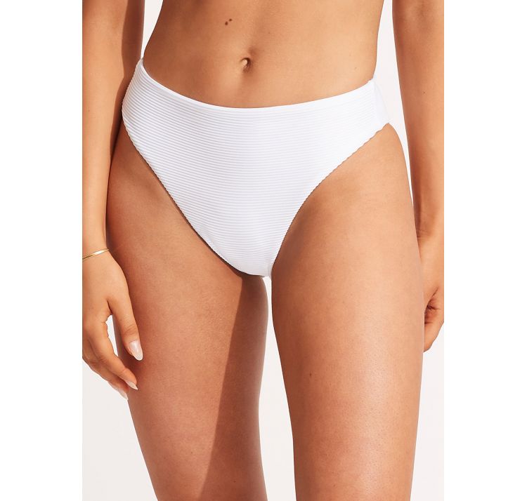 SEAFOLLY essentials wyciĘty dÓŁ od bikini z wysokim stanem