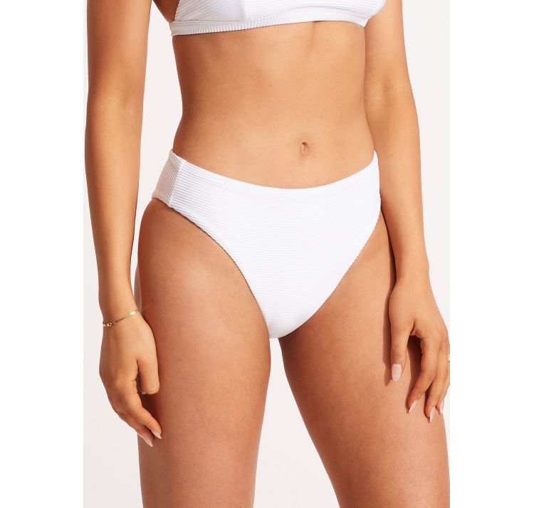SEAFOLLY essentials wyciĘty dÓŁ od bikini z wysokim stanem