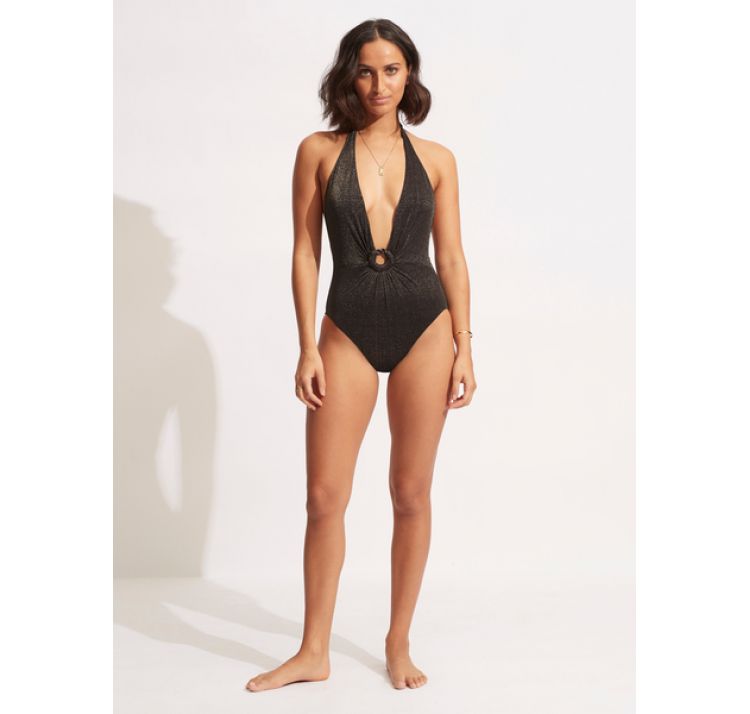 SEAFOLLY poolside kostium jednoczĘŚciowy plunge