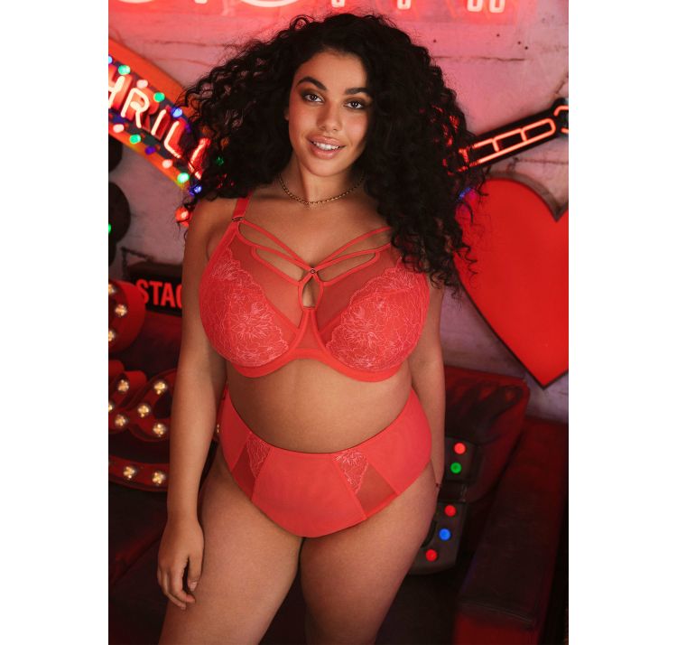 ELOMI brianna koronkowy biustonosz plunge