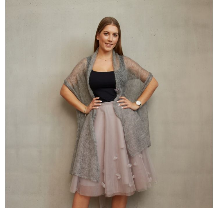 YOU BY TOKARSKA jedwabny szal etola