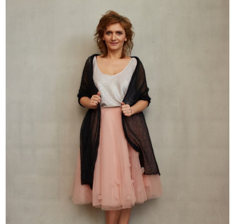 YOU BY TOKARSKA jedwabny szal etola