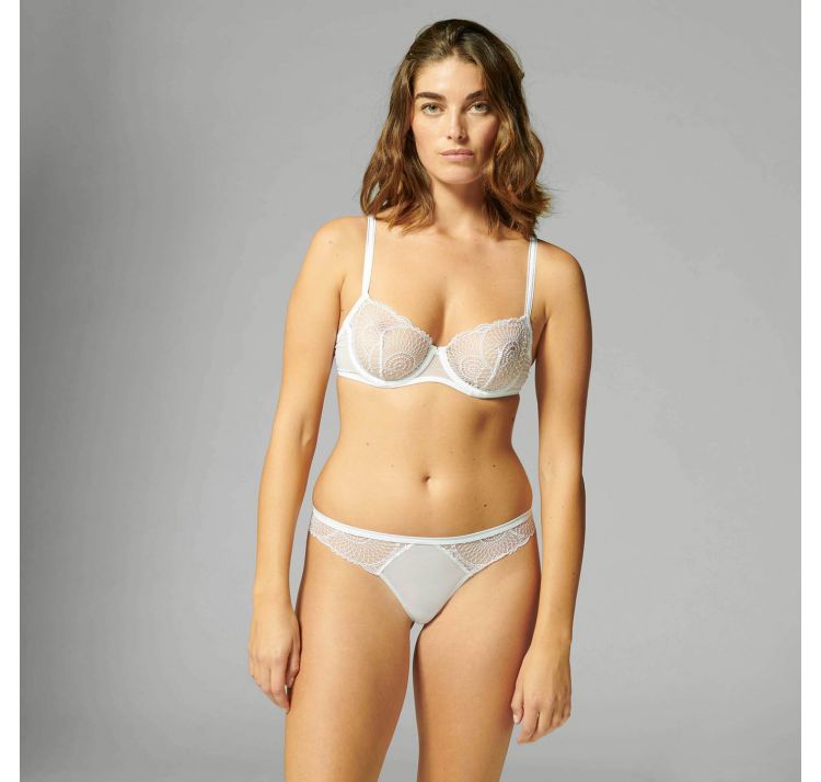 SIMONE PERELE reflet koronkowy biustonosz half cup