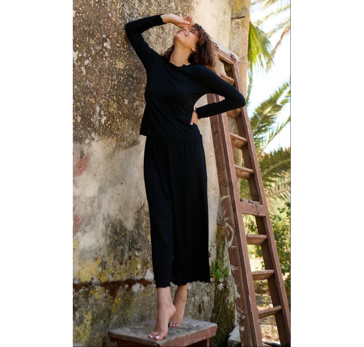 SLEEPLESS IN WARSAW piŻama so comfy long