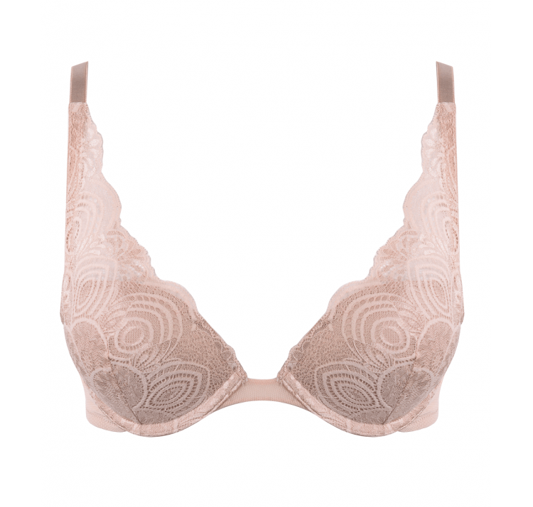 WONDERBRA glamour triangle biustonosz push up
