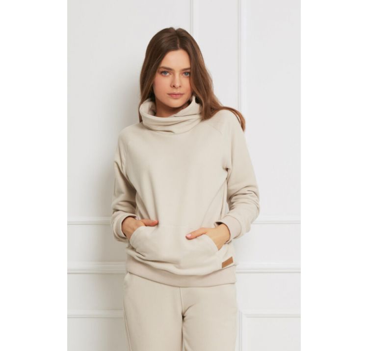 OH!ZUZA bluza z wywijanym koŁnierzem