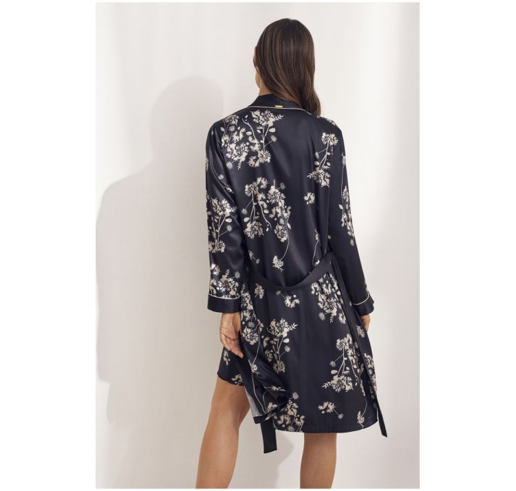 SELMARK elegance satynowy szlafrok