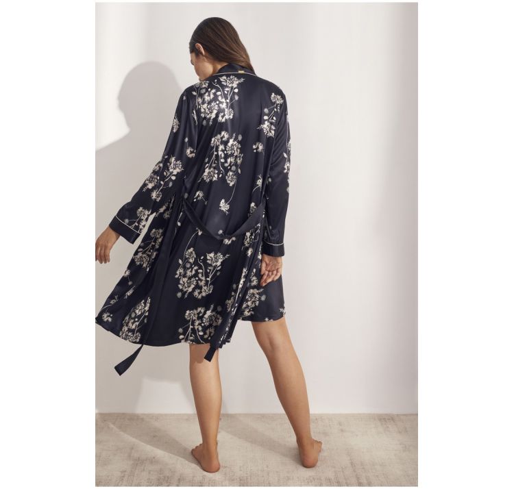 SELMARK elegance satynowy szlafrok