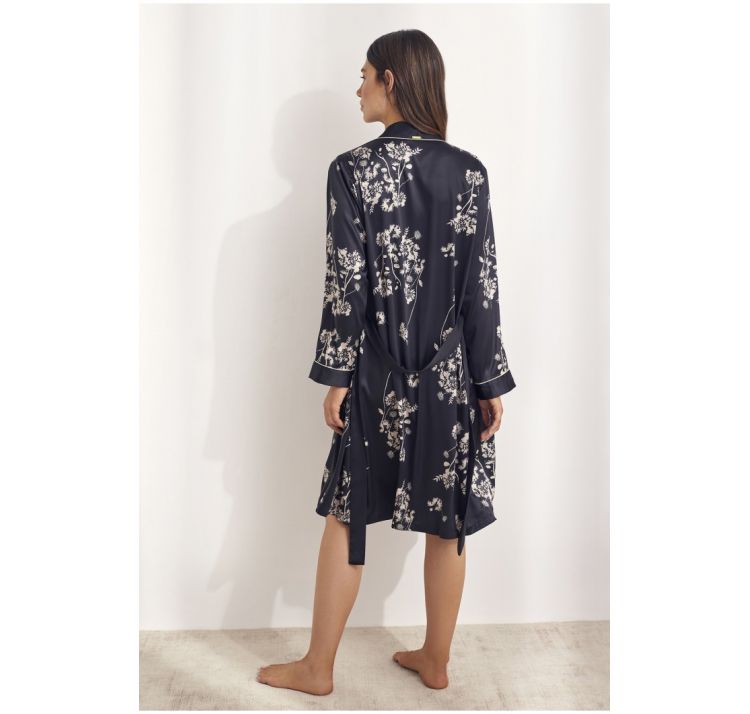 SELMARK elegance satynowy szlafrok