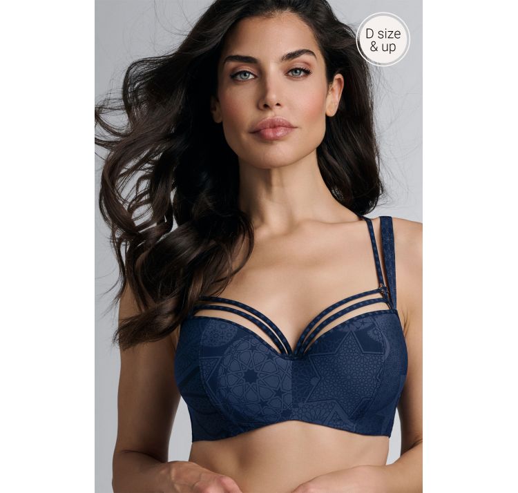 MARLIES DEKKERS supernova usztywniany biustonosz z paskami