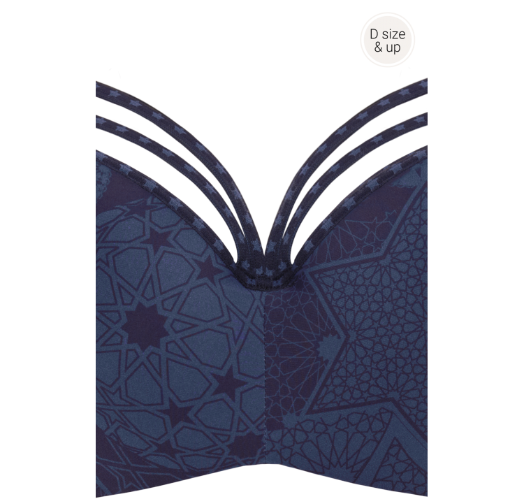 MARLIES DEKKERS supernova usztywniany biustonosz z paskami