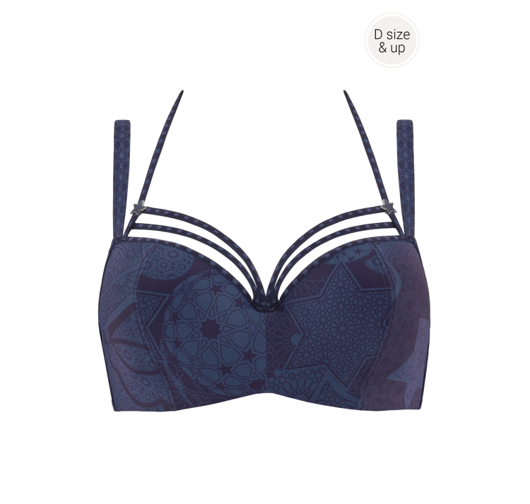 MARLIES DEKKERS supernova usztywniany biustonosz z paskami