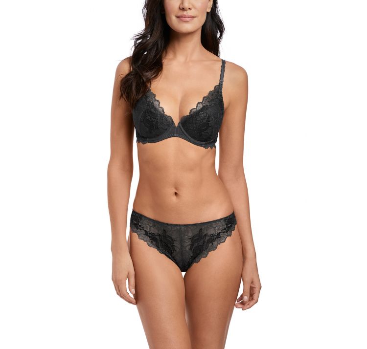 WACOAL lace perfection uw biustonosz push up plunge bra