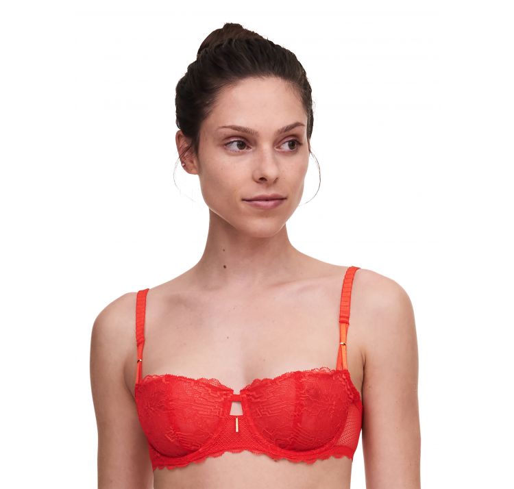 CHANTELLE waltz koronkowy biustonosz half cup