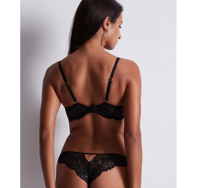 AUBADE PARIS flowermania koronkowy biustonosz balkonetka