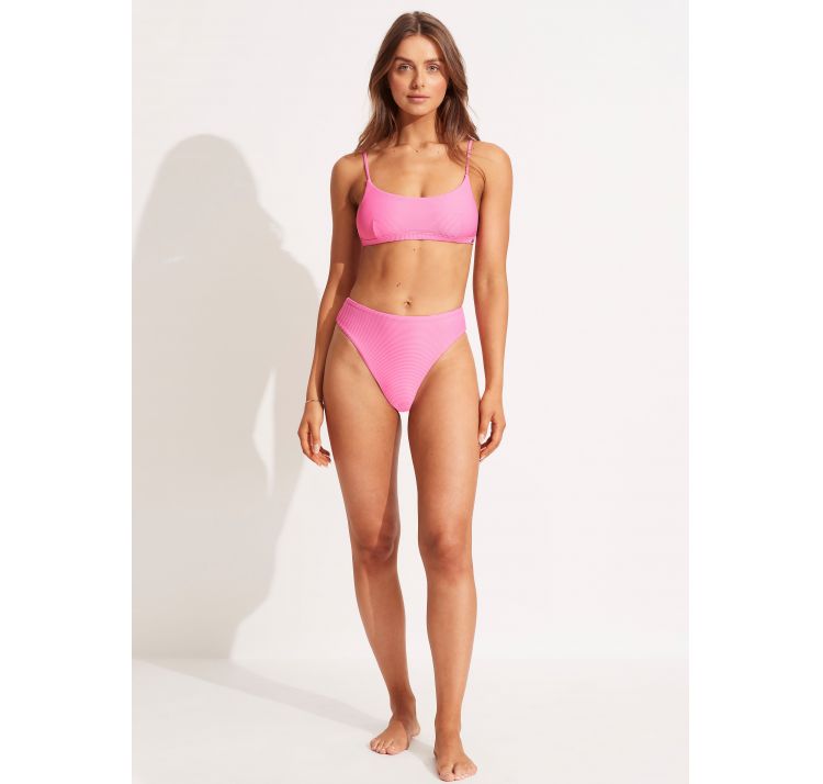 SEAFOLLY essentials wyciĘty dÓŁ od bikini z wysokim stanem