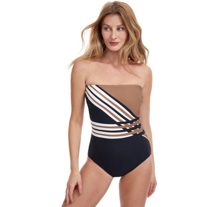 GOTTEX ocean breeze strÓj kĄpielowy jednoczĘŚciowy z odpinanymi ramiĄczkami